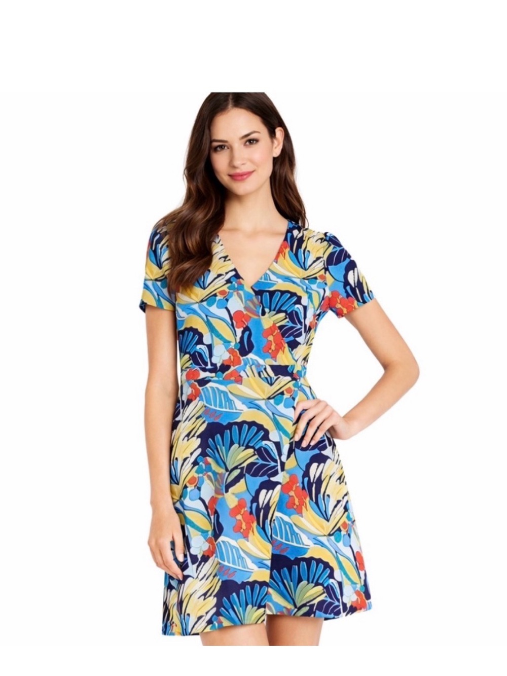 J. Crew faux wrap dress excellent condition size 8